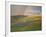 Hills with Poppies and Lupine with Double Rainbow Near Gorman, California, USA-Jim Zuckerman-Framed Photographic Print