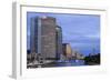 Hillsborough River and Skyline, Tampa, Florida, United States of America, North America-Richard Cummins-Framed Photographic Print