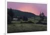 Hillside at Dusk-Wilhelm Goebel-Framed Giclee Print