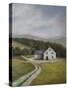 Hillside Barn - Focus-Bill Philip-Stretched Canvas