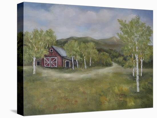 Hillside Barn - Seclude-Bill Philip-Stretched Canvas