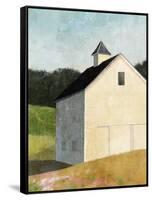 Hillside Barn-Suzanne Nicoll-Framed Stretched Canvas