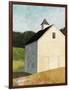 Hillside Barn-Suzanne Nicoll-Framed Art Print