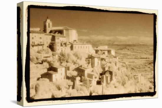 Hillside, Bonnieux, France-Theo Westenberger-Stretched Canvas