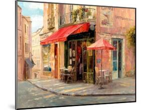 Hillside Café-Haixia Liu-Mounted Art Print