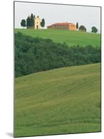 Hillside Chapel, Tuscany, Italy-Walter Bibikow-Mounted Photographic Print