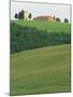 Hillside Chapel, Tuscany, Italy-Walter Bibikow-Mounted Photographic Print