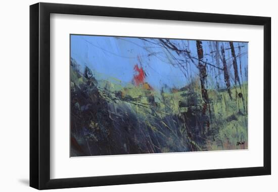 Hillside Clearing-Paul Bailey-Framed Art Print