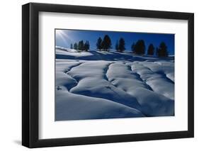 Hillside Covered in Snow-W. Perry Conway-Framed Photographic Print