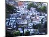 Hillside Favela, Rio De Janeiro, Brazil, South America-Sergio Pitamitz-Mounted Photographic Print