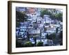 Hillside Favela, Rio De Janeiro, Brazil, South America-Sergio Pitamitz-Framed Photographic Print
