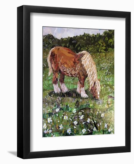 Hillside Horse-Kirstie Adamson-Framed Premium Giclee Print