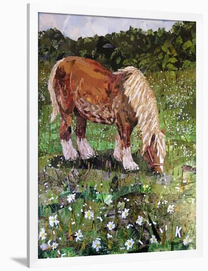 Hillside Horse-Kirstie Adamson-Framed Premium Giclee Print