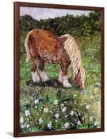 Hillside Horse-Kirstie Adamson-Framed Premium Giclee Print