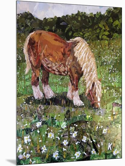 Hillside Horse-Kirstie Adamson-Mounted Premium Giclee Print