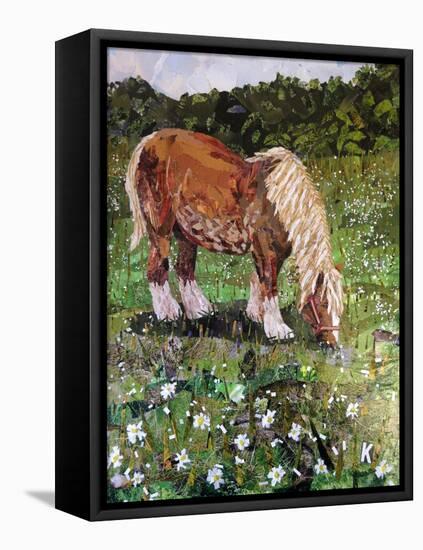 Hillside Horse-Kirstie Adamson-Framed Stretched Canvas