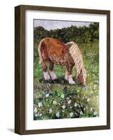 Hillside Horse-Kirstie Adamson-Framed Giclee Print