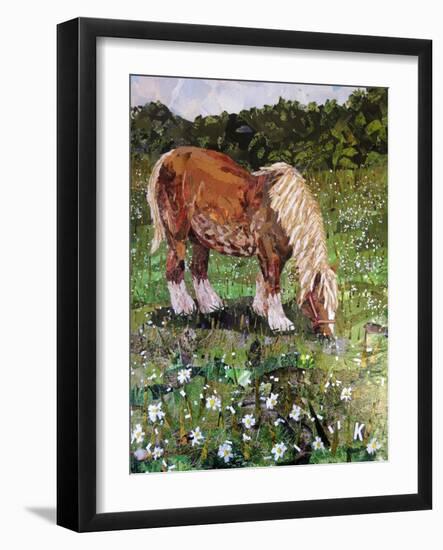 Hillside Horse-Kirstie Adamson-Framed Giclee Print