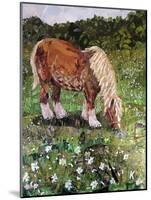 Hillside Horse-Kirstie Adamson-Mounted Giclee Print