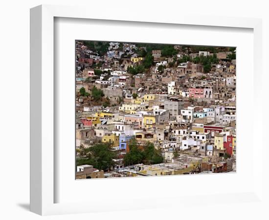 Hillside Houses, Guadalajara, Mexico-Charles Sleicher-Framed Photographic Print