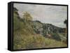 Hillside in Auvers; Sente Et Coteaux D'Auvers-Camille Pissarro-Framed Stretched Canvas