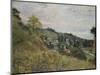 Hillside in Auvers; Sente Et Coteaux D'Auvers-Camille Pissarro-Mounted Giclee Print