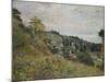 Hillside in Auvers; Sente Et Coteaux D'Auvers-Camille Pissarro-Mounted Giclee Print