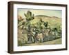 Hillside in Provence, c.1886-90-Paul Cézanne-Framed Giclee Print