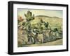 Hillside in Provence, c.1886-90-Paul Cézanne-Framed Giclee Print