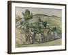 Hillside in Provence, C. 1890-Paul Cézanne-Framed Giclee Print