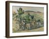 Hillside in Provence, C. 1890-Paul Cézanne-Framed Giclee Print