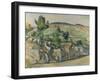 Hillside in Provence, C. 1890-Paul Cézanne-Framed Giclee Print