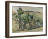 Hillside in Provence. Ca. 1890-92-Paul Cézanne-Framed Giclee Print