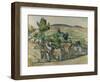 Hillside in Provence. Ca. 1890-92-Paul Cézanne-Framed Premium Giclee Print