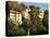 Hillside Mansions Amongst Palms, Santa Margherita Ligure, Portofino Peninsula, Liguria, Italy-Ruth Tomlinson-Stretched Canvas