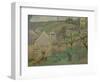 Hillside of the Hermitage, Pontoise, 1873-Camille Pissarro-Framed Giclee Print