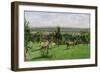 Hillside of Vesinet, Yvelines, 1871-Camille Pissarro-Framed Giclee Print