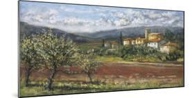 Hillside Olives-Malcolm Surridge-Mounted Art Print