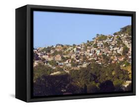 Hillside Suburbs of Tegucigalpa, Honduras, Central America-Christian Kober-Framed Stretched Canvas