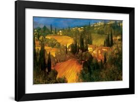 Hillside - Tuscany-Philip Craig-Framed Giclee Print