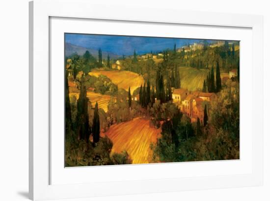 Hillside - Tuscany-Philip Craig-Framed Giclee Print