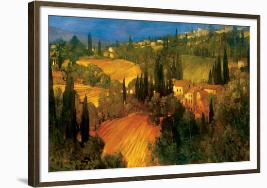 Hillside - Tuscany-Philip Craig-Framed Giclee Print