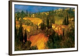 Hillside - Tuscany-Philip Craig-Framed Giclee Print