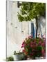 Hillside Vacation Villa Detail, Assos, Kefalonia, Ionian Islands, Greece-Walter Bibikow-Mounted Photographic Print