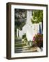 Hillside Vacation Villa Detail, Assos, Kefalonia, Ionian Islands, Greece-Walter Bibikow-Framed Photographic Print