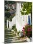 Hillside Vacation Villa Detail, Assos, Kefalonia, Ionian Islands, Greece-Walter Bibikow-Mounted Photographic Print