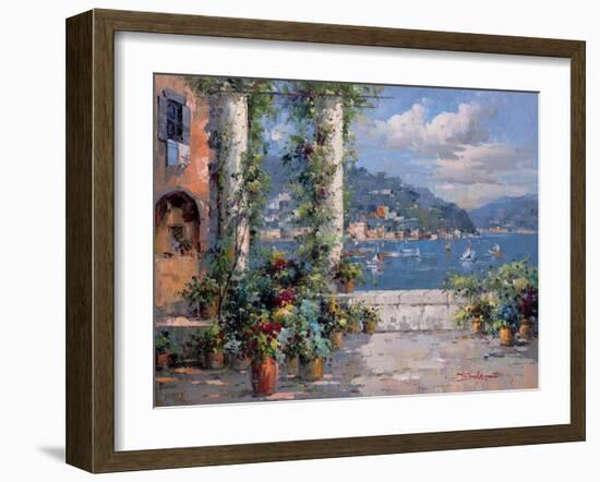 Hillside View II-null-Framed Art Print