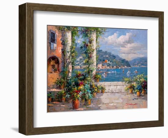 Hillside View II-Jackson-Framed Art Print