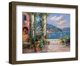 Hillside View II-Jackson-Framed Art Print