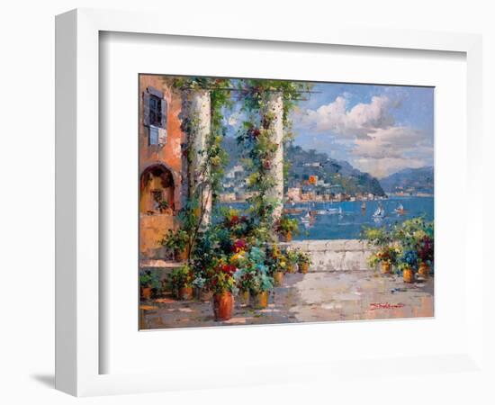 Hillside View II-Jackson-Framed Art Print